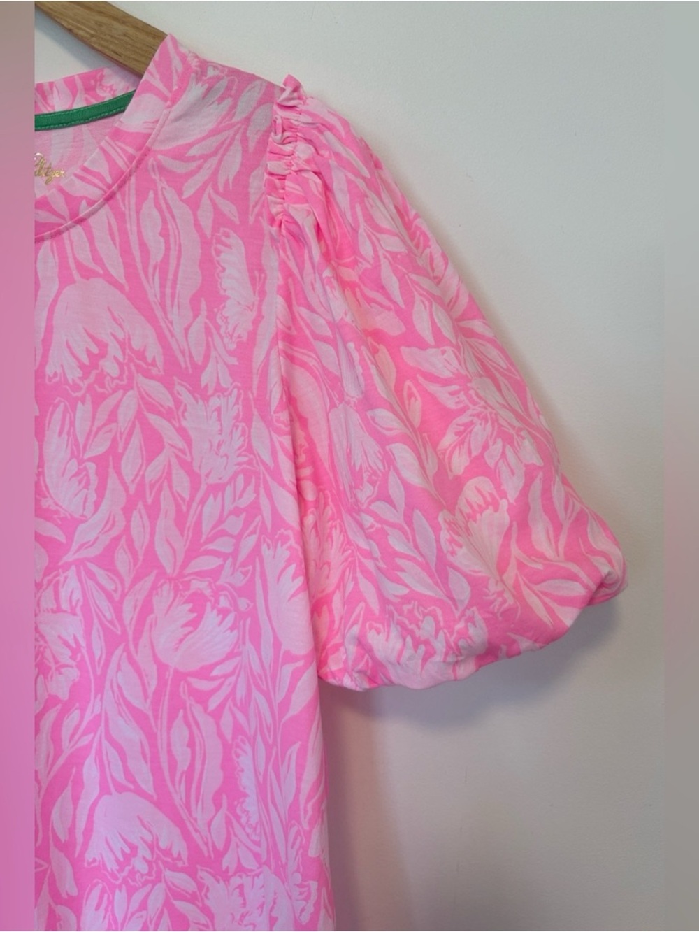 🛍️Lily Pulitzer MERCER DRESS, ROUSSEAU PINK TULIP TO TANGO Medium - Picture 7 of 12